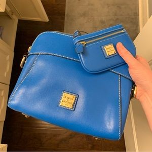 Dooney & Bourke Blue Crossbody Bag w/ Wallet